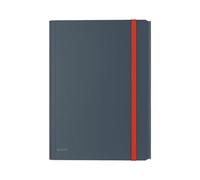 LEITZ 46190089 - Cartella con tasca, A4, grigio