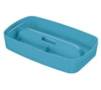 Leitz Cosy Scatole, Blu Calmo, Vassoio Organizer S con Maniglie