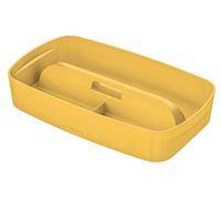 Leitz Cosy Scatole, Giallo Caldo, Vassoio Organizer S con Maniglie