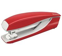 Leitz Cucitrice da Ufficio, Capacità fino a 40 Fogli, Design Ergonomico in Metallo, Include Punti, Gamma NeXXt, 55040025, Rosso