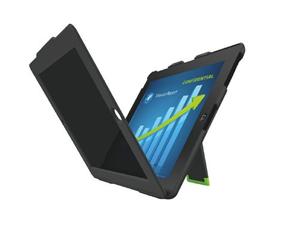 Leitz Custodia Privacy per Visione Orizzontale Complete con Base di Appoggio per Nuovo iPad/iPad2, Nero