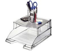 Leitz Distanziatore universale per vaschette portacorrispondenza, Grigio Fumé Trasparente, Gamma Plus, 52340092