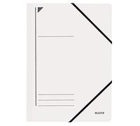LEITZ Eckspanner, DIN A4, Colorspankarton 450 g/qm, weiß