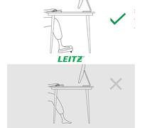 Leitz Ergo Adjustable Desk Foot Rest, 80% Post-Consumer Recycled Plastic & 100%