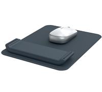 Leitz Ergo Tappetino per Mouse con Poggiapolsi Regolabile, colore grigio scuro, 65170089. - grigio 65170089