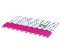 Leitz Ergo WOW Poggiapolsi per Tastiera Regolabile, Due Impostazioni di Altezza, Fucsia/Bianco, 65230023