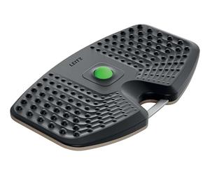 Leitz Ergonomic Active Balance Board per Scrivania, Tavola di bilanciamento in Schiuma PU per Ufficio, Casa e Palestra, Rafforza la stabilità, Superficie Testurizzata, Grigio Scuro