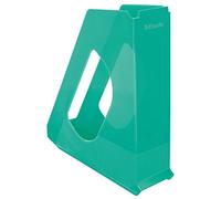 Leitz Esselte Cartella Portariviste per Documenti, Cataloghi e Brochure in Formato A4, Utilizzabile a Casa e in Ufficio, Gamma Colour'Breeze, 72 mm x 256 mm x 260 mm - Verde