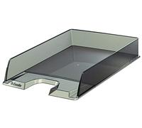 Leitz Esselte EUROPOST Vaschetta Portacorrispondenza, F.to A4, Polistirene (PS), Impilamento verticale o 'a sbalzo', Fumè, 1 Pezzo, 623604