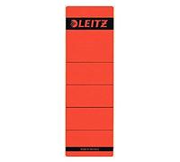 LEITZ Etichetta autoadesiva in carta per registratori 1080-1073 dorso 8 cm - Rosso - 16420025