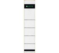 Leitz - Etichette autoadesive, in carta, corte, strette, 10 pezzi, grigio chiaro
