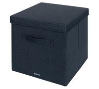 Leitz Fabric Large Storage Box with lid Pack of 2 NEW