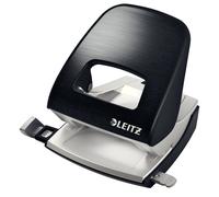 Leitz Hole Punch, 30 Sheets, Guide Bar with Format Markings, Metal, Style Range,
