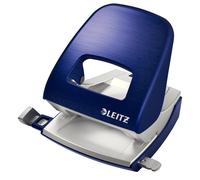 Leitz Hole Punch, 30 Sheets, Guide Bar with Format Markings, Metal, Style Range,