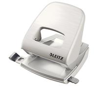 Leitz Hole Punch, 30 Sheets, Guide Bar with Format Markings, Metal, Style Range,