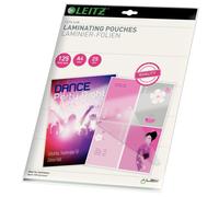 Leitz iLAM A4 Glossy Laminating Pouches, 125 microns, Pack of 25 Standard A4 2x1