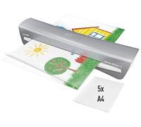 Plastificatrice ILam HomeOffice - A3 - grigio - Leitz