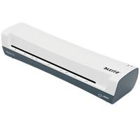Leitz iLAM Plastificatrice Home, Formato A3, 2 Rulli, Colore Bianco/Grigio, 74320001 - bianco plastica 74320001