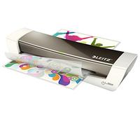 LEITZ iLAM, Plastificatrice Home Office, Formato A4, 2 rulli, Colore Grigio, 73680089