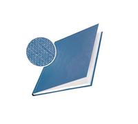 Copertine Impressbind - rigide - 3,5 mm - finitura lino - blu - Leitz - scatola 10 pezzi