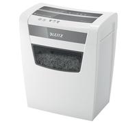 Leitz IQ 80360000 - Distruggidocumenti Home Office S, 9-8 fogli (70-80 g/m²), certificato TÜV+GS, taglio a particelle, livello di sicurezza P4, contenitore da 15 l, molto silenzioso e compatto