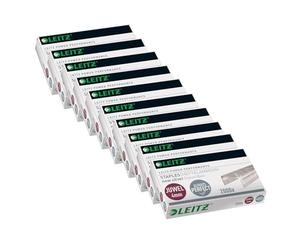 Leitz Juwel 56410000 - Punti metallici da 4 mm, confezione da 2000 pezzi, colore: Argento