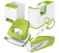 Leitz Leitz WOW - Accessori da scrivania (bianco/verde, set completo)