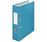 Leitz Lever Arch File, 600 Sheet Capacity, 80 mm Spine, Cosy Range, A4, Calm Blu