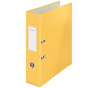 Leitz Lever Arch File, 600 Sheet Capacity, 80 mm Spine, Cosy Range, A4, Warm Yel