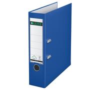 Leitz Lever Arch File, Dark Blue, A4, 80mm Width, Plastic, 10105068 Pack of 1 Da