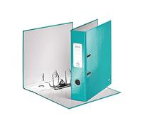 Leitz Lever Arch File, Ice blue, A4, 80 mm spine width, WOW Range, 10054051, Hol
