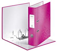 Leitz Lever Arch File, Metallic pink, A4, 80 mm spine width, WOW Range, 10050023