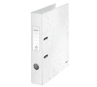 Leitz Lever Arch File, Pearl white, 50 mm spine width, WOW Range, 10060001