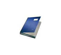 LEITZ Libro firma in PPL 20 scomparti - f.to 24 x 34 cm - Blu - 57000135