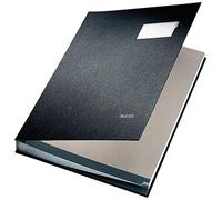 LEITZ Libro firma in PPL 20 scomparti - f.to 24 x 34 cm - Nero - 57000195 - NUOV