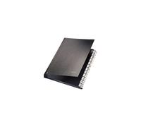 Leitz Libro Monitore Alfabetico In Cartone A-Z Scomparti - Nero - 58240195, 24