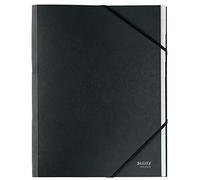 LEITZ 39150095 - Cartella portadocumenti, A4, Recycle, 12 scomparti, nero