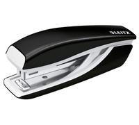 Leitz Mini Stapler, 10 Sheet Capacity, Ergonomic Metal Body, Includes Staples, W