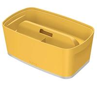 Leitz MyBox Contenitore con coperchio Small + Vassoio organizer con maniglia, Ga