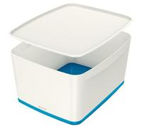 Leitz MyBox Vassoio di conservazione Rettangolare Acrilonitrile butadiene stirene (ABS) Blu, Bianco NEW