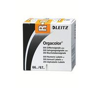 Leitz Orgacolor 66271000 segnale di lettera «R», confezione da 250, colore: arancione
