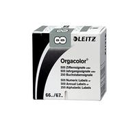 Leitz Orgacolor numero 66081000 carte "20,32 (8 cm confezione da 500, colore: grigio