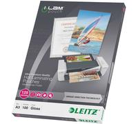 Pouches ILam - A3 - 303x426 mm - 2x125 micron - Leitz - conf. 100 pezzi
