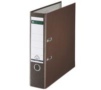 Leitz Plastic Lever Arch File A4 80mm 180° raccoglitore ad anelli Marrone NEW