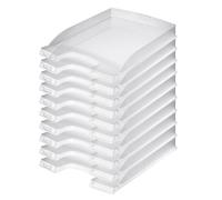 LEITZ PLUS SLIM vaschetta portacorrispondenza - Trasparente Satinato - 10 pezzi - 52370003