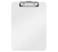 Leitz Portablocco con clip in metallo WOW A4 PS, Bianco