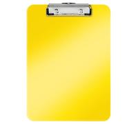 Leitz Portablocco con clip in metallo WOW A4 PS, Giallo