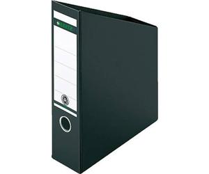 Leitz Portariviste con Dorso da 80 mm, Formato A4, Cartone, Confezione piatta, Nero, 24230095