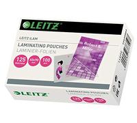 Leitz Pellicole per plastificazione 73690002 – 125 micron – 60 x 90 mm – 100 pezzi