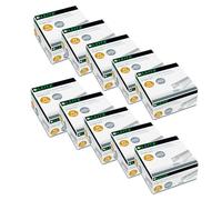 Leitz Power Performance P3 54990000 - Punti metallici zincati, 24 x 6 mm, confezione da 10 pezzi